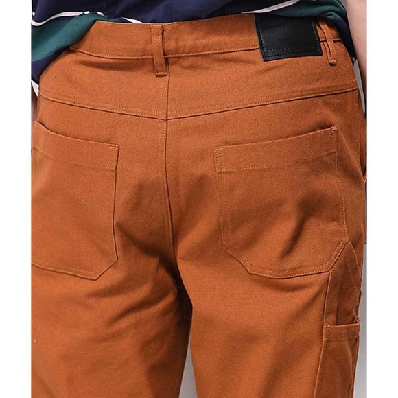 Empyre Vault Carpenter Mocha Brown Pant Jeans - Picture 2 of 13